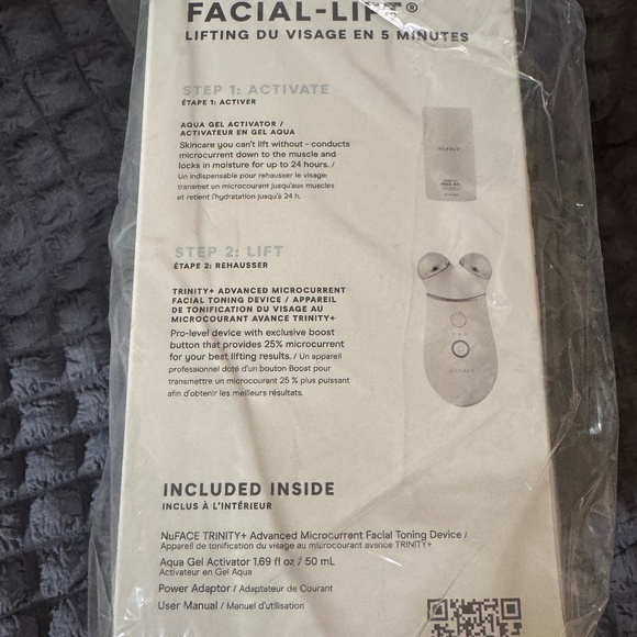 NuFACE Trinity Plus + Smart Advanced Microcurrent Facial Toning Starter Kit BNIB - Picture 3 of 16